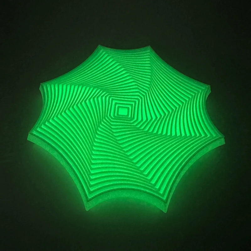 Octagonal 3D Geometric Fidget – Visual Illusion Stress Toy