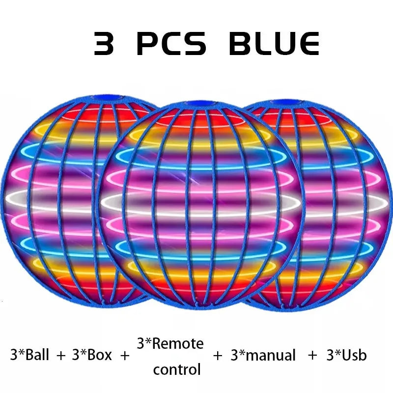 Magic Flying Orb – LED Hover Spinner Ball Toy