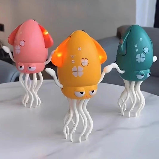 Dancing Squid Light-Up Toy – Funny Moving Electronic Pet