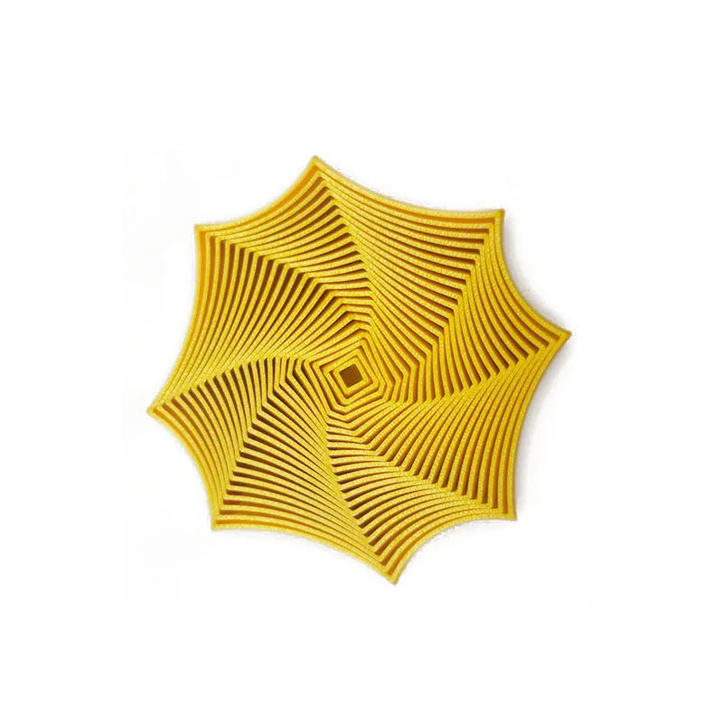 Octagonal 3D Geometric Fidget – Visual Illusion Stress Toy