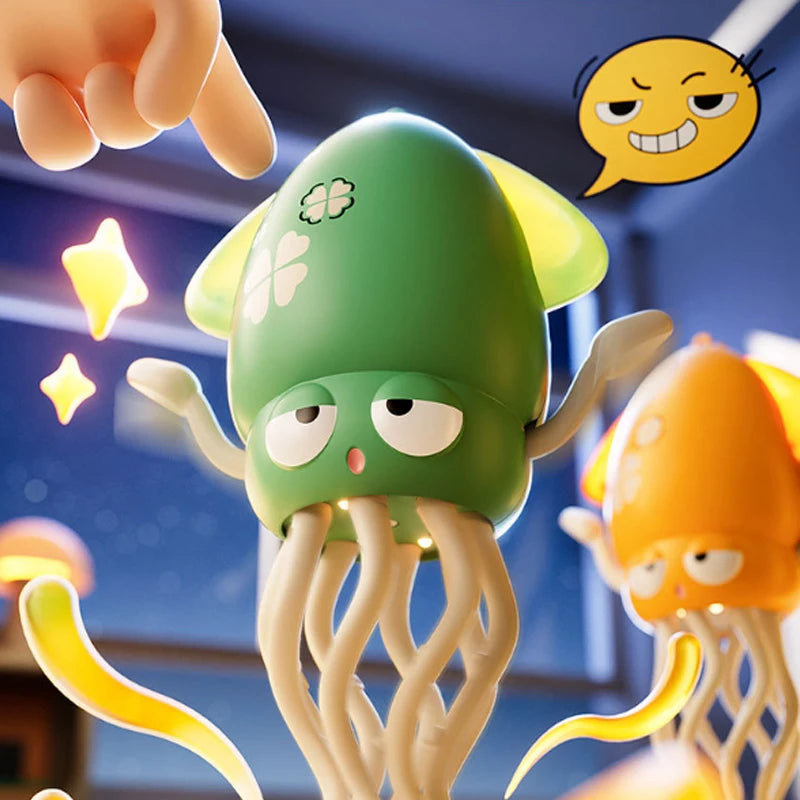 Dancing Squid Light-Up Toy – Funny Moving Electronic Pet