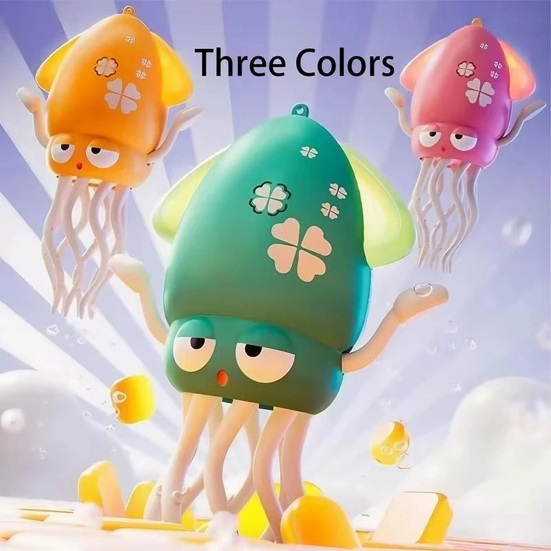 Dancing Squid Light-Up Toy – Funny Moving Electronic Pet